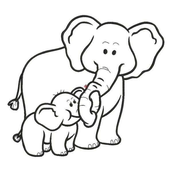 Elephant Outline