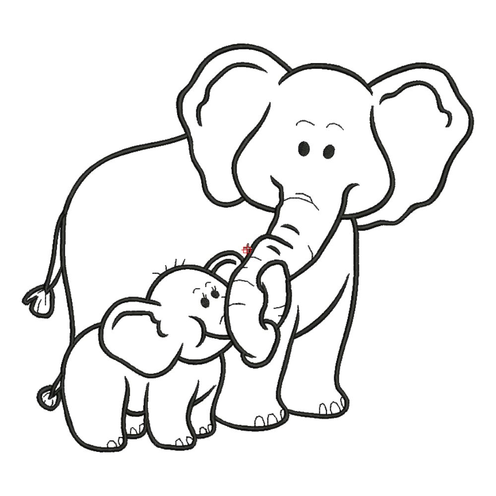 Elephant Outline Digitizing Store elephant-outline-digitizing-store