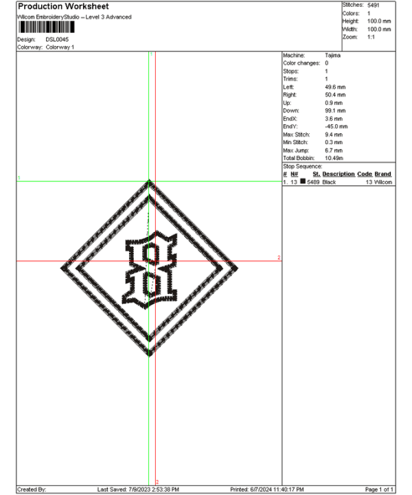 Emblem Logo "8" V-2 - Image 2