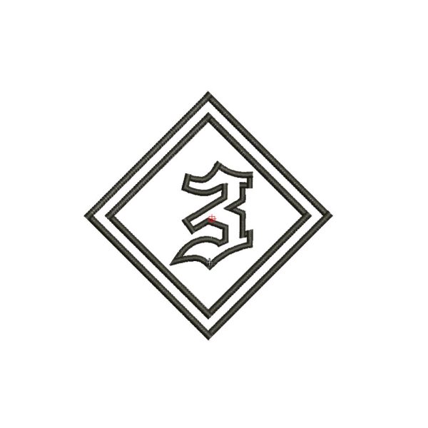 Emblem Logo "3" V-2