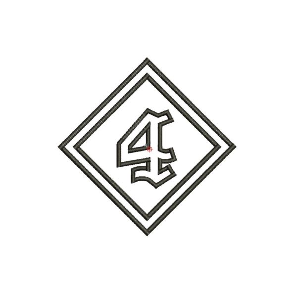 Emblem Logo "4" V-2