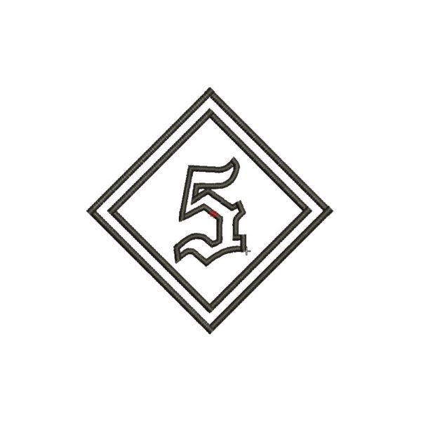 Emblem Logo "5" V-2